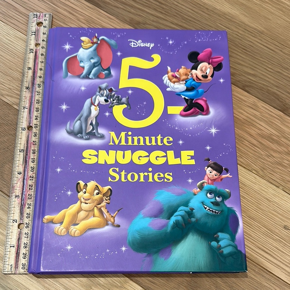 Disney 5-Minute Snuggle Stories Book - Purple
